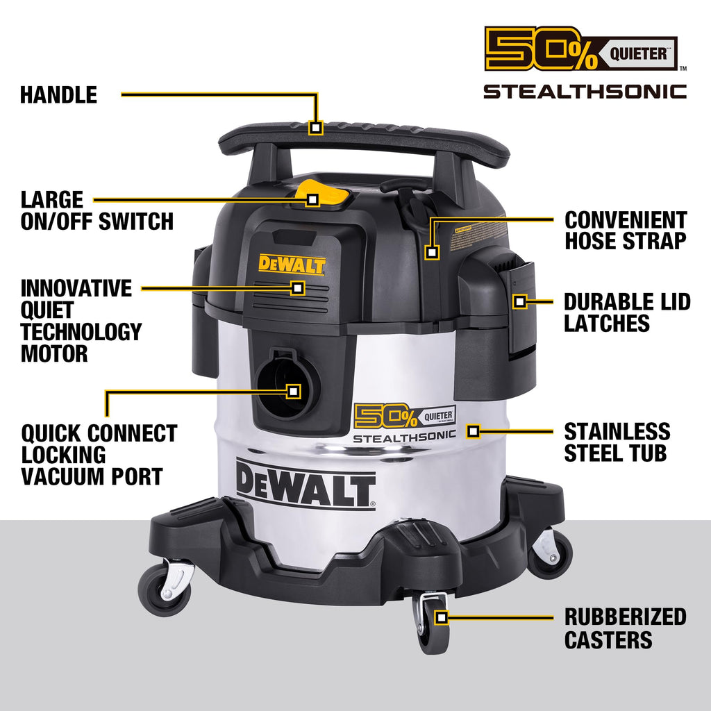 5 Gal Wet and Dry Shop Vacuum W7303