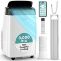 Portable Air Conditioner 8000 BTU 3-in-1 with Window Kit and Remote X7155