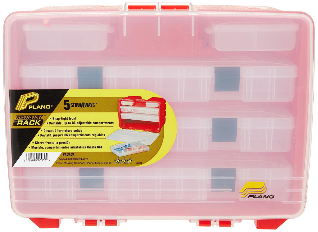 Portable Stow Away Rack Organizer with Cover, Red E23114