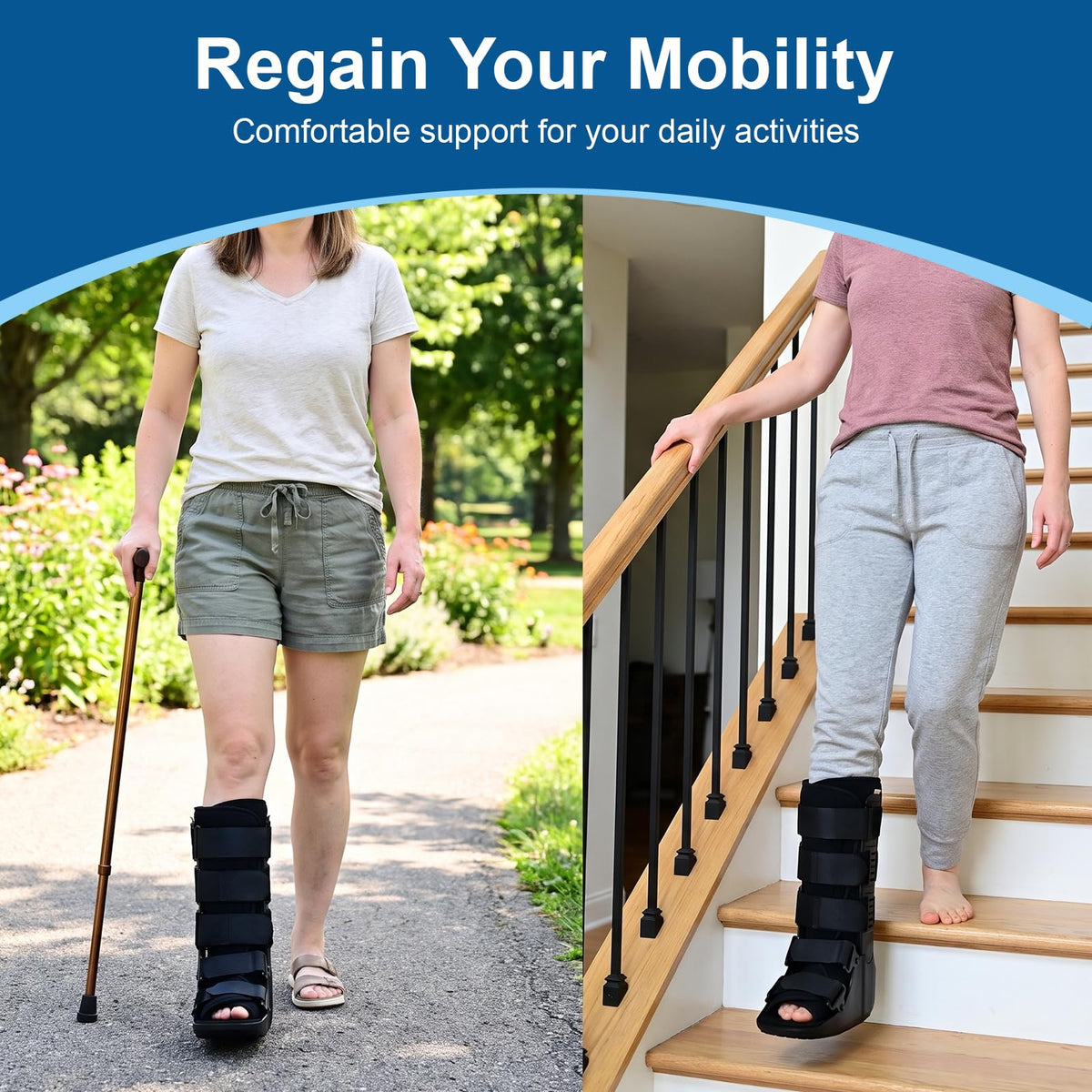 Tall Orthopedic Walking Boot H584