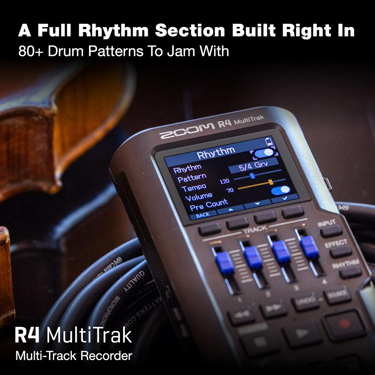 Multi-Track Recorder with 2 XLR/TRS Combo Inputs E81108