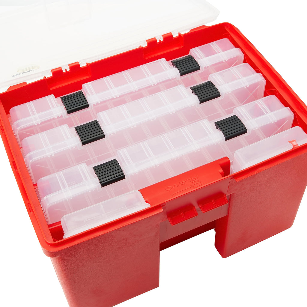 Portable Stow Away Rack Organizer with Cover, Red E23114