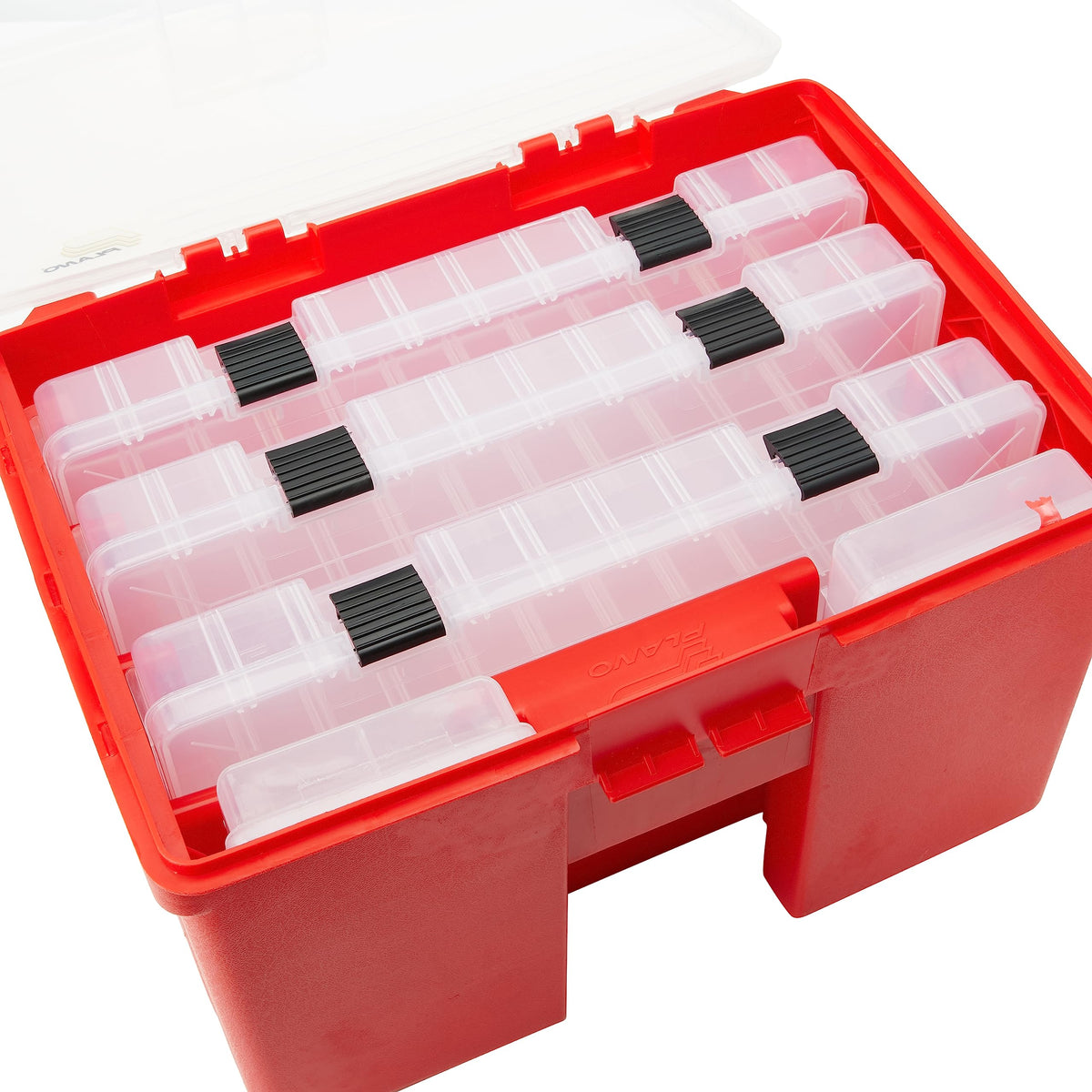 Portable Stow Away Rack Organizer with Cover, Red E23114