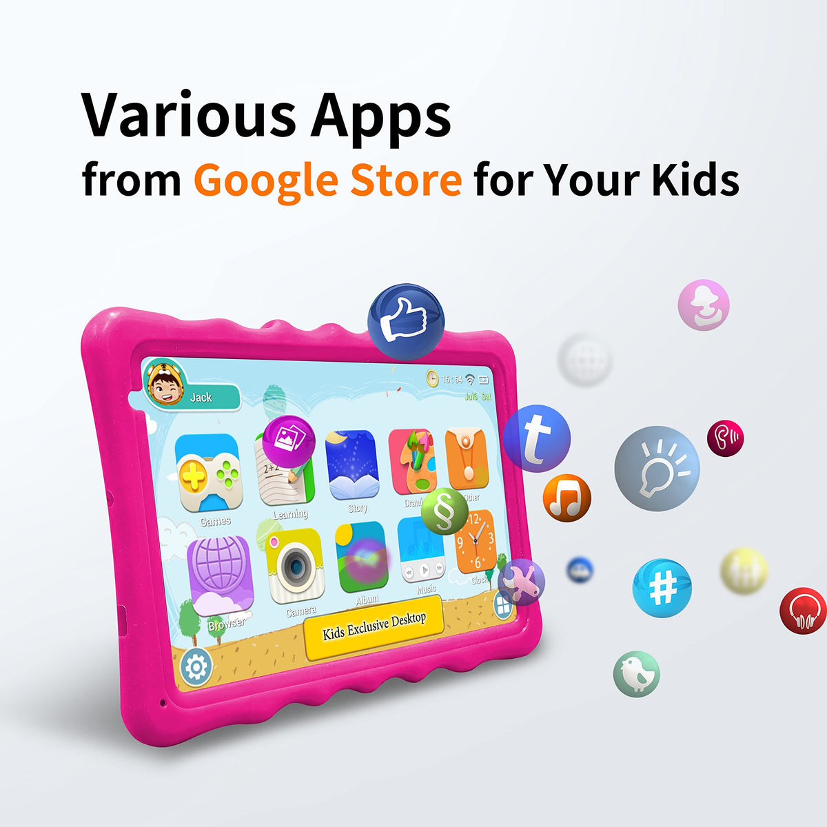 10 Inch Android Tablet with Protective Case C254