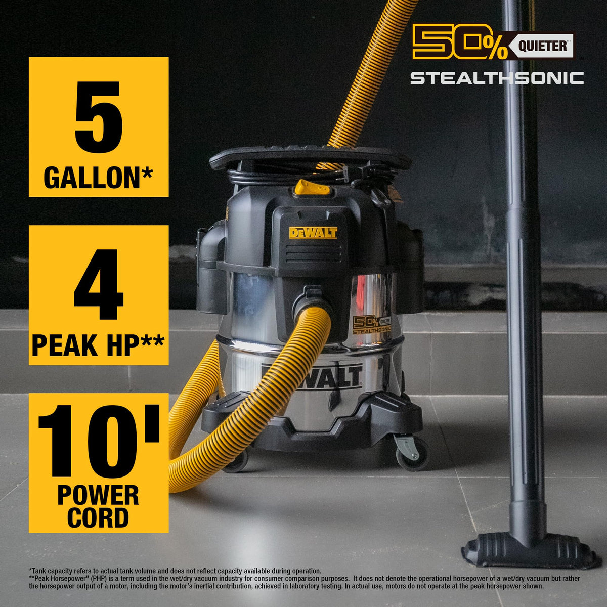 5 Gal Wet and Dry Shop Vacuum W7303