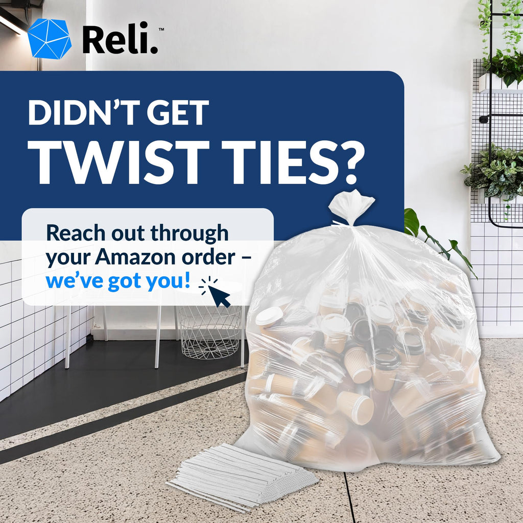 65 Gallon Heavy Duty Trash Bags B78655