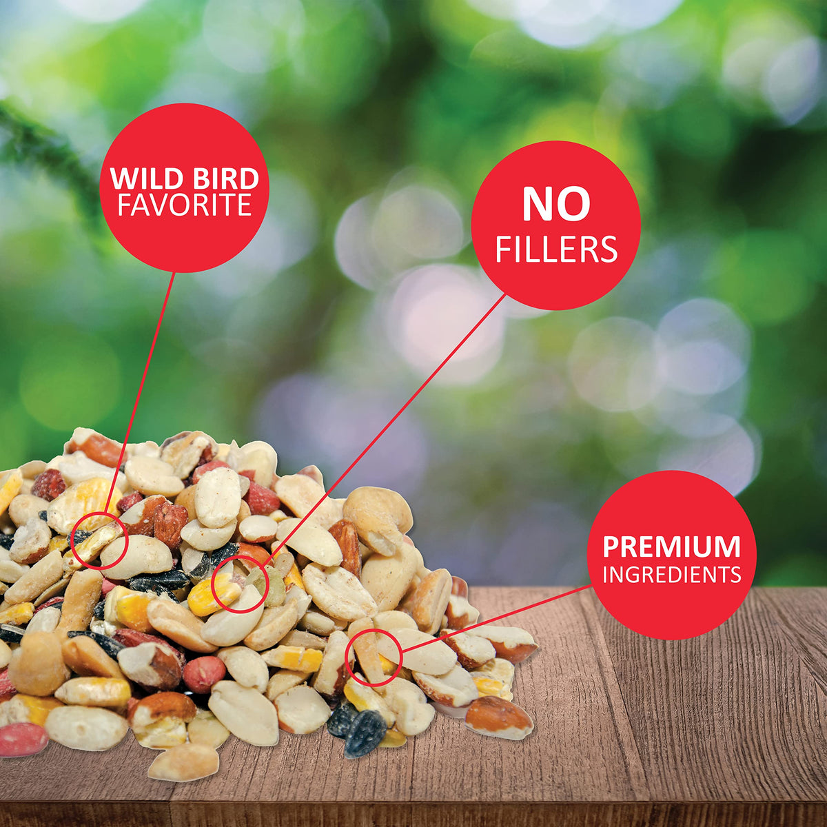 Wild Bird Seed 20 lb and 5 lb Bags X226