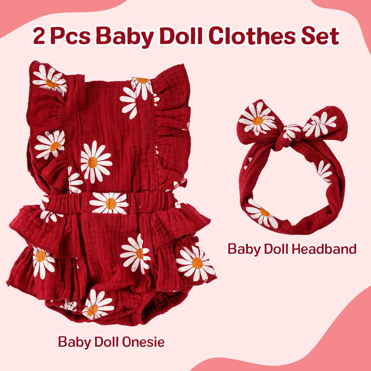 Reborn Baby Doll Clothes Set for 17-22 Inch Baby Dolls B364176