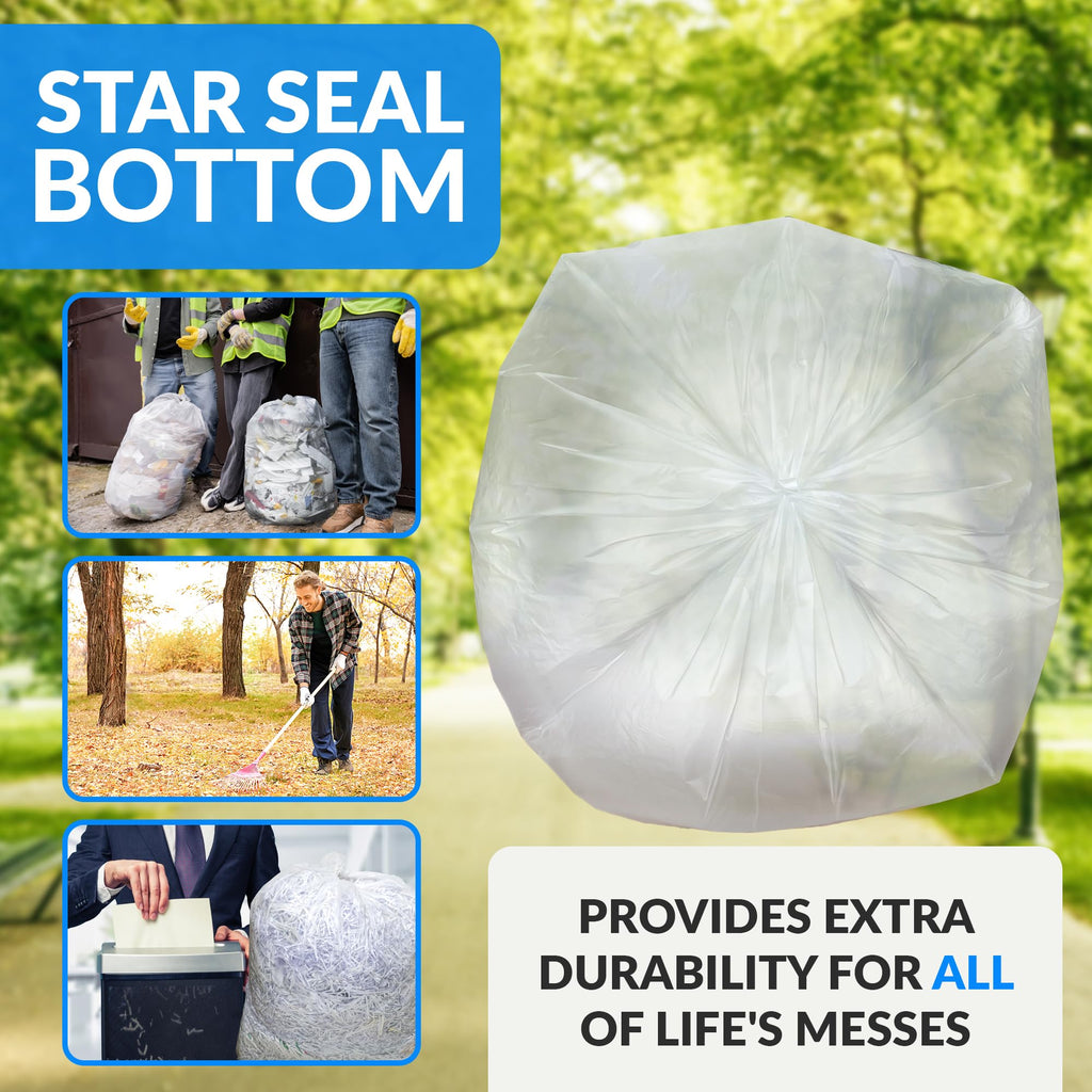 65 Gallon Heavy Duty Trash Bags B78655