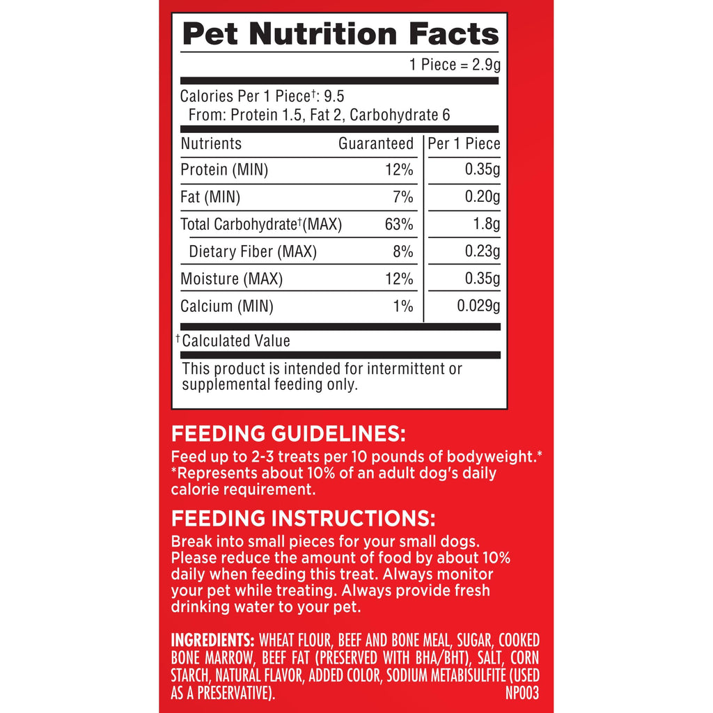 Small Dog Treats with Real Bone Marrow, 40 Oz. X503409