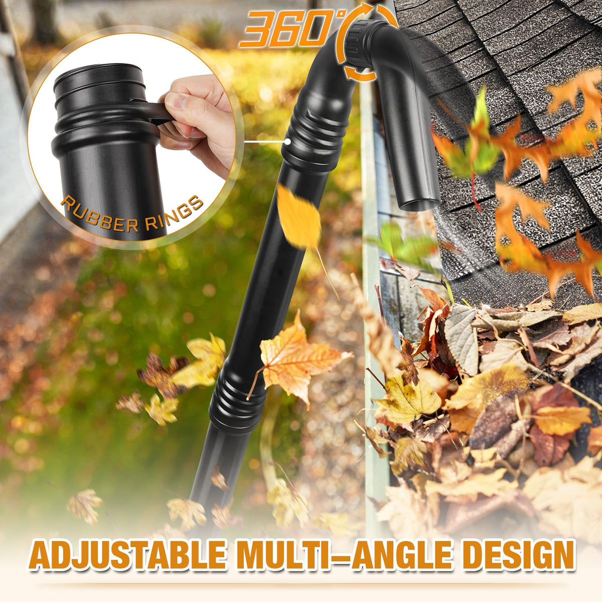 Gutter Cleaning Tools Leaf Blower Attachment I841