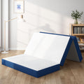 Queen 6 Inch Foldable Gel Memory Foam Mattress N72361