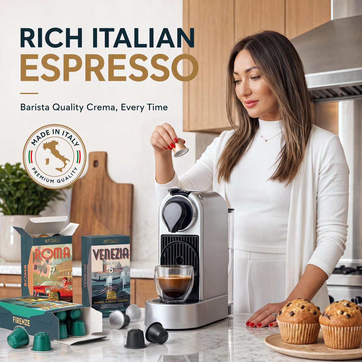 120ct Espresso Pods Variety Pack P550
