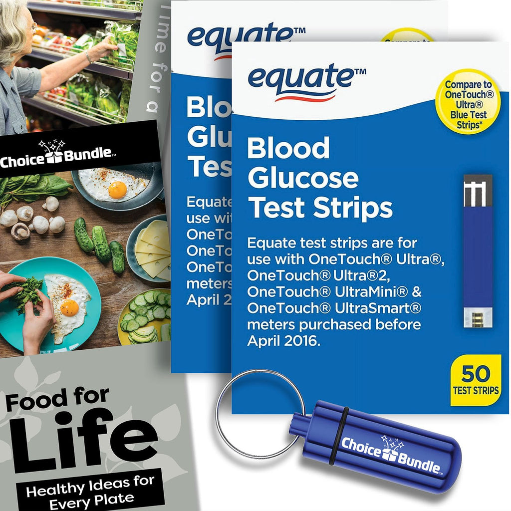 Blood Glucose Test Strips 100 Total E914526