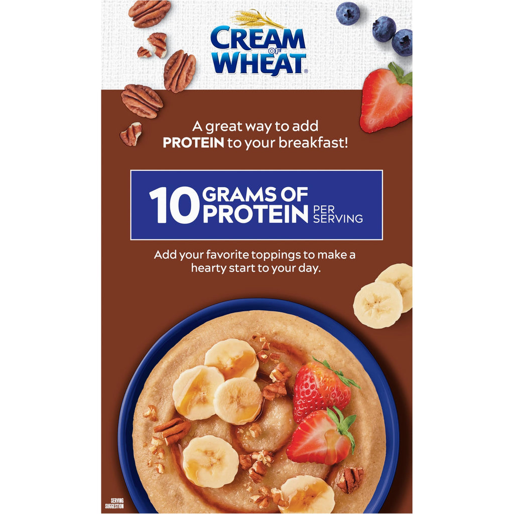 Instant High Protein Hot Cereal, Maple Brown Sugar, 12 Packets A948
