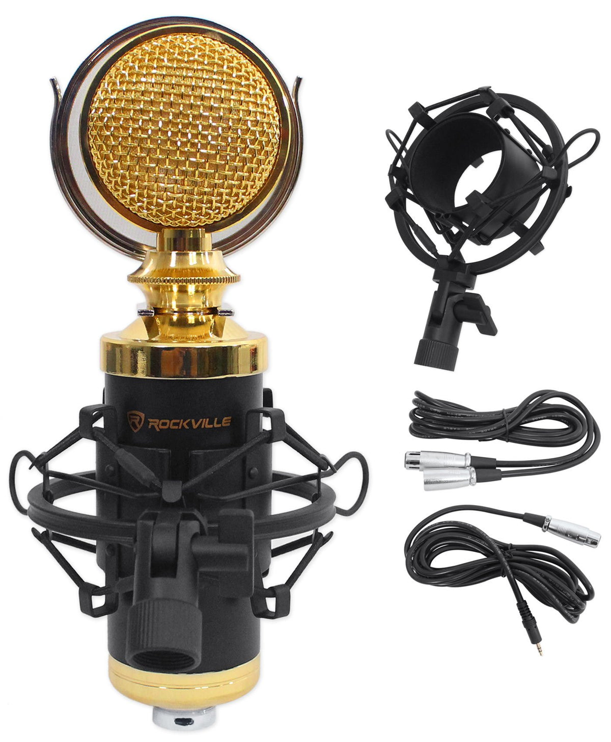 Condenser Mic with Metal Shock Mount D302