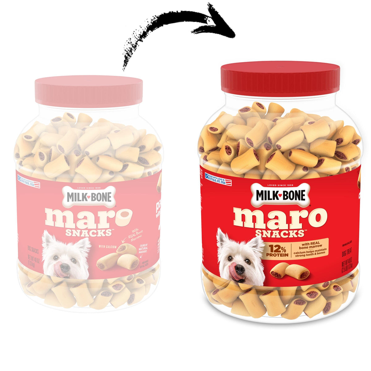 Small Dog Treats with Real Bone Marrow, 40 Oz. X503409