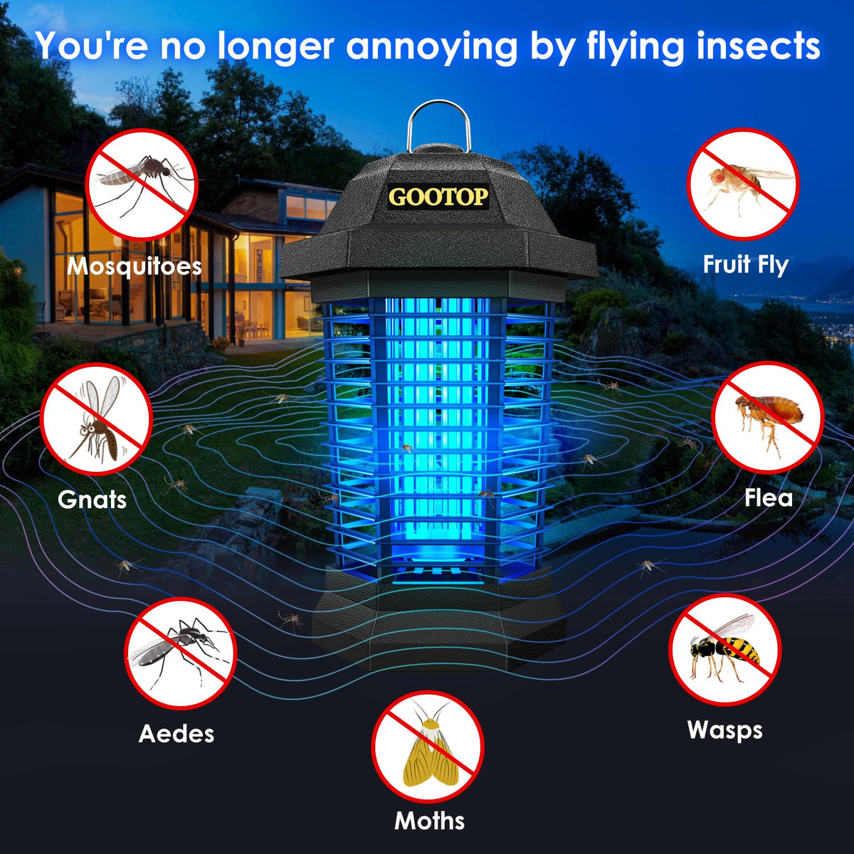 4200V Electric Bug Zapper E23845