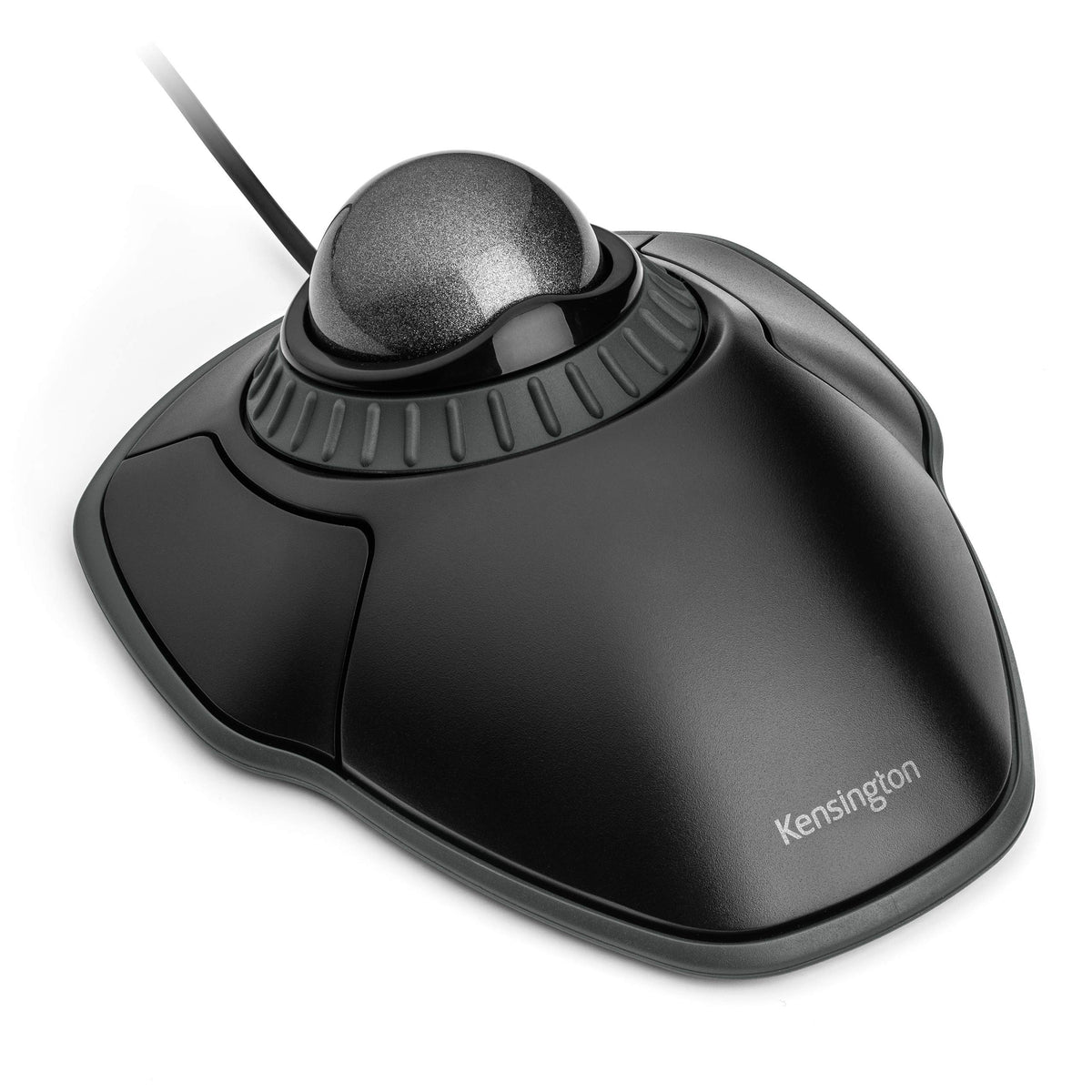 Black-Grey Trackball Mouse with Scroll Ring E614980